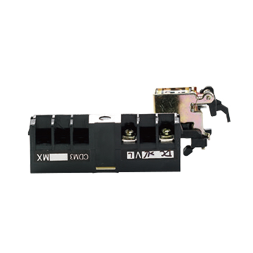 漏電塑殼斷路器附件；分勵(lì)左(引線)CDM3L-160/250 AC400V