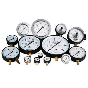 Y系列普通壓力表、氧壓力表、氨壓力表、遠(yuǎn)傳壓力表、電接點(diǎn)壓力表